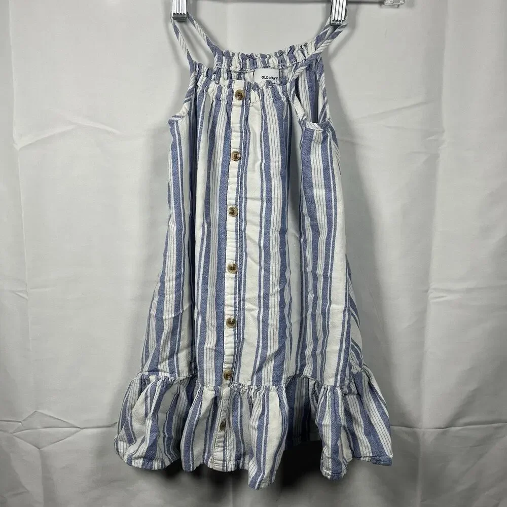 Old navy 4T bundle of 2 dresses floral striped casual summer spring